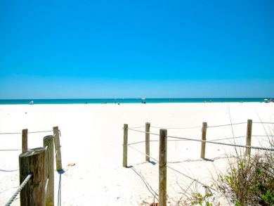 Beach across the street